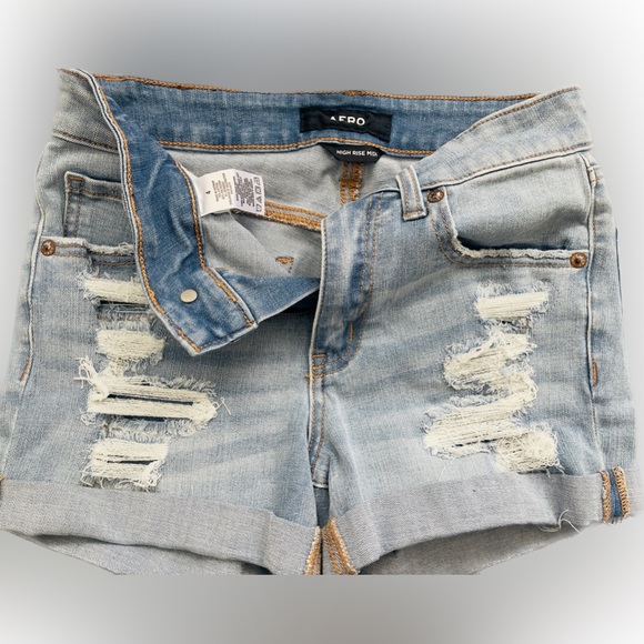 3 pairs of Aero shorts 2,4,4. One NWT. 2 NWOT. - Picture 2 of 6